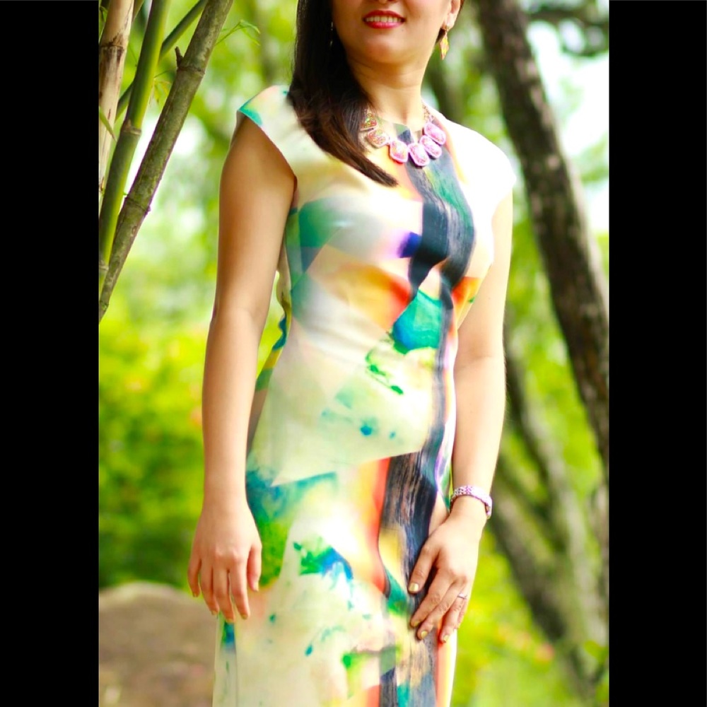 ZARA BODY FITTED DRESS (Size Small) - Picture 1 of 9